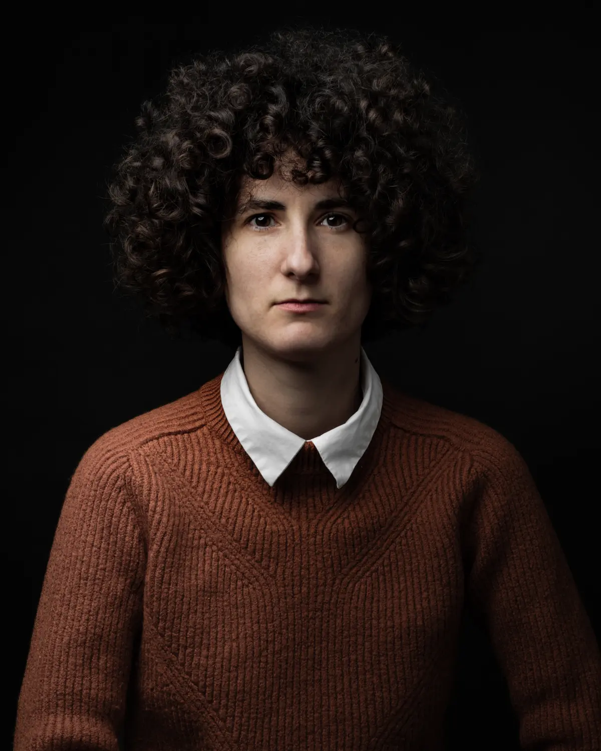Portrait d'équipe corporate, lumière de studio, Paris