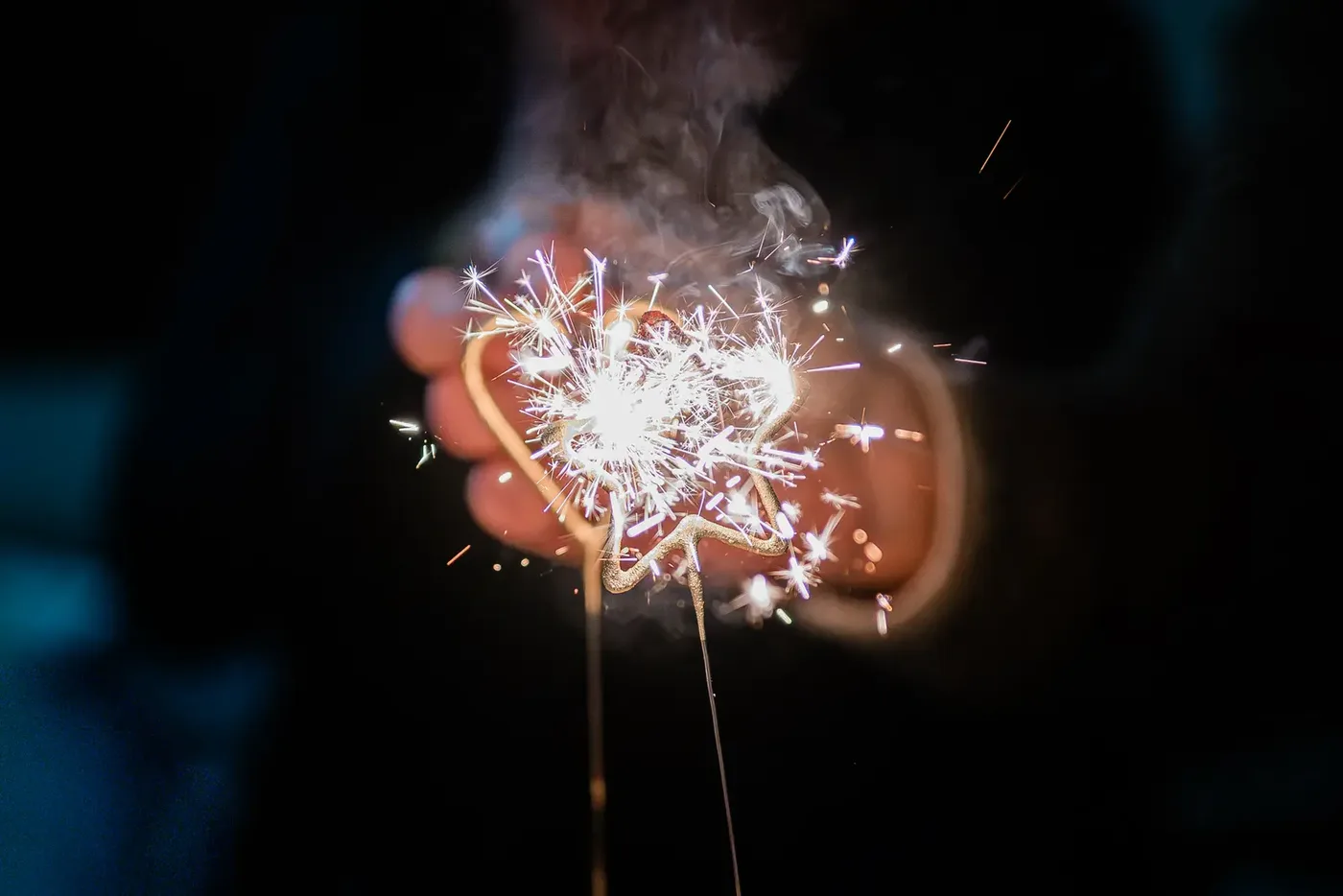Cierge magique pendant une soirée d'entreprise
